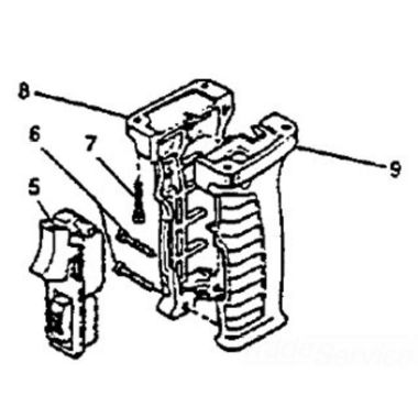 Click here to see Milwaukee 31-44-1446 Milwaukee 31-44-1446 Left Handle Half 