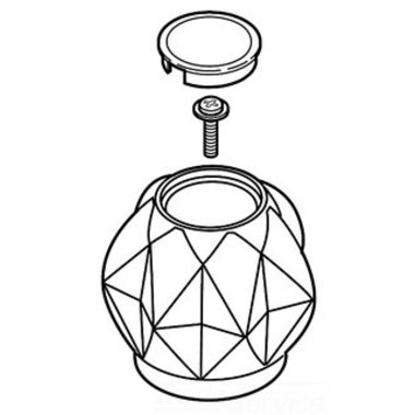 Click here to see Peerless RP42848 Peerless RP42848 P-Knob Handles - Other Finishes