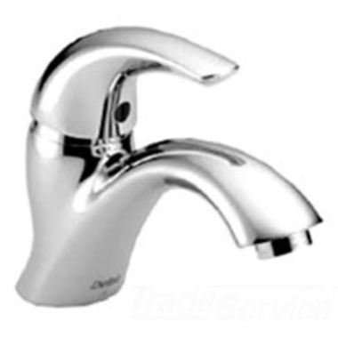 Click here to see Delta 22C941 Delta 22C941 Tech Single Control Cast Lavatory Faucet, 1 Hole, Open Grid Strainer, Standard Aerator Outlet, Chrome