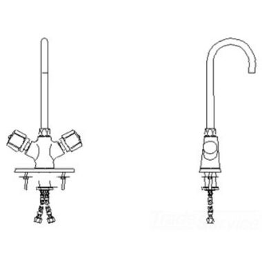 Click here to see Delta 25C4871 Delta 25C4871 CER-TECK Single Shank Mixing Lavatory Faucet w/ 4.5