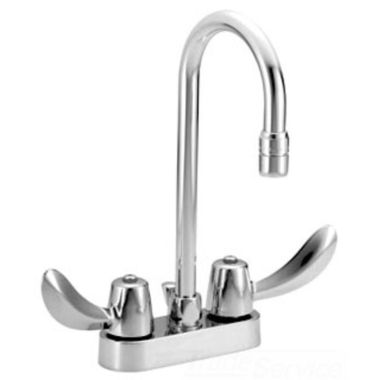 Click here to see Delta 27C5852 Delta 27C5852 CER-TECK 2-Handle Cast Centerset Lavatory Faucet w/ Pop-Up, 4.5