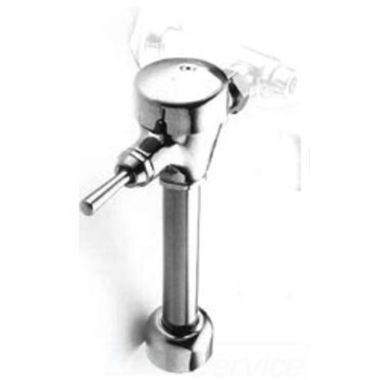 Click here to see Delta 81T201-30-6 Delta 81T201-30-6 TECK Exposed Flush Valve for Sloan/Zurn, 1.6 gpf, No Field Adjust, 1.5