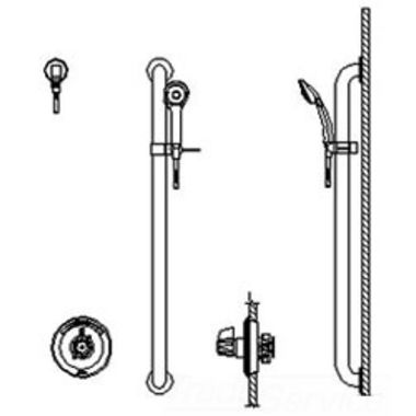 Click here to see Delta T13H153-05 Delta T13H153-05 Universal Shower Trim Chrome