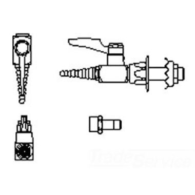Click here to see Delta W6270VAC Delta W6270VAC Wall Mount Single Ball Valve Hose Cock for Vacuum, 3/8