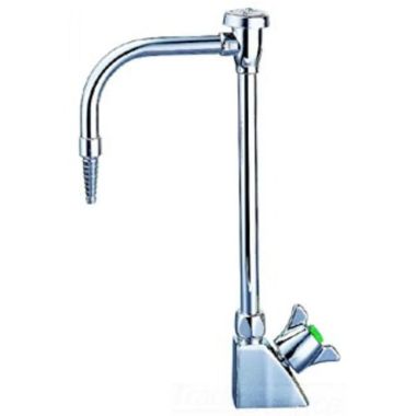 Click here to see Delta W6600-10HW Delta W6600-10HW Teck Deckmount 2-Arm Lab Handle Faucet w/ Angle Vacuum Breaker, Fits 7/8