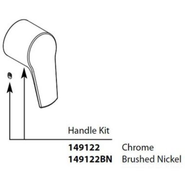 Click here to see Moen 149122 MOEN 149122 PART POSI SHR HDL CHR CHROME