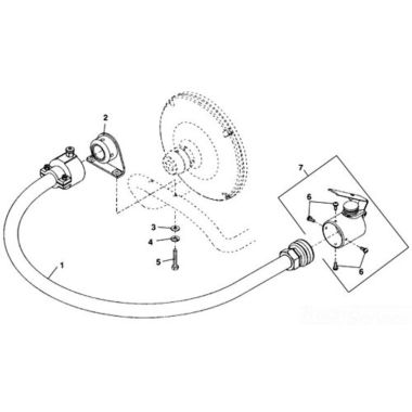 Click here to see Ridgid 71762 Ridgid 71762 Hose, Guide A40G PF With Power FD